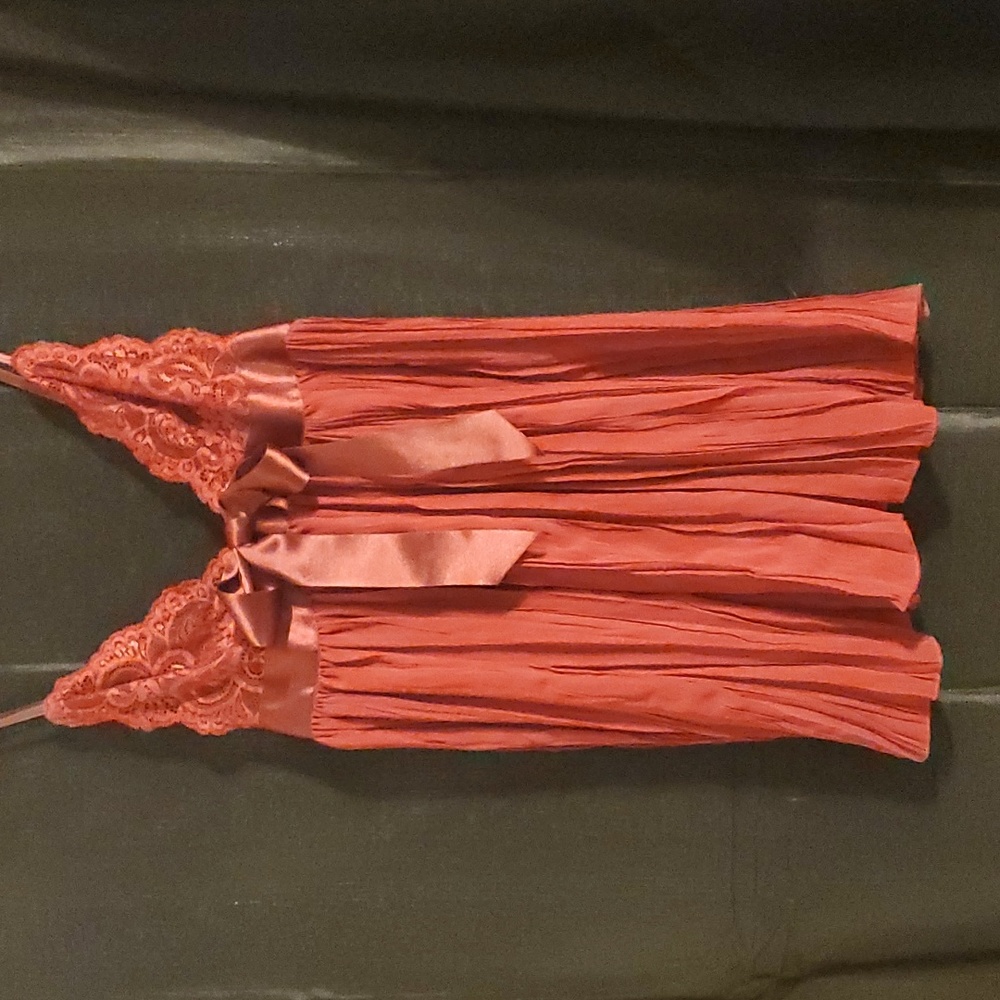 Lace and chiffon Babydoll